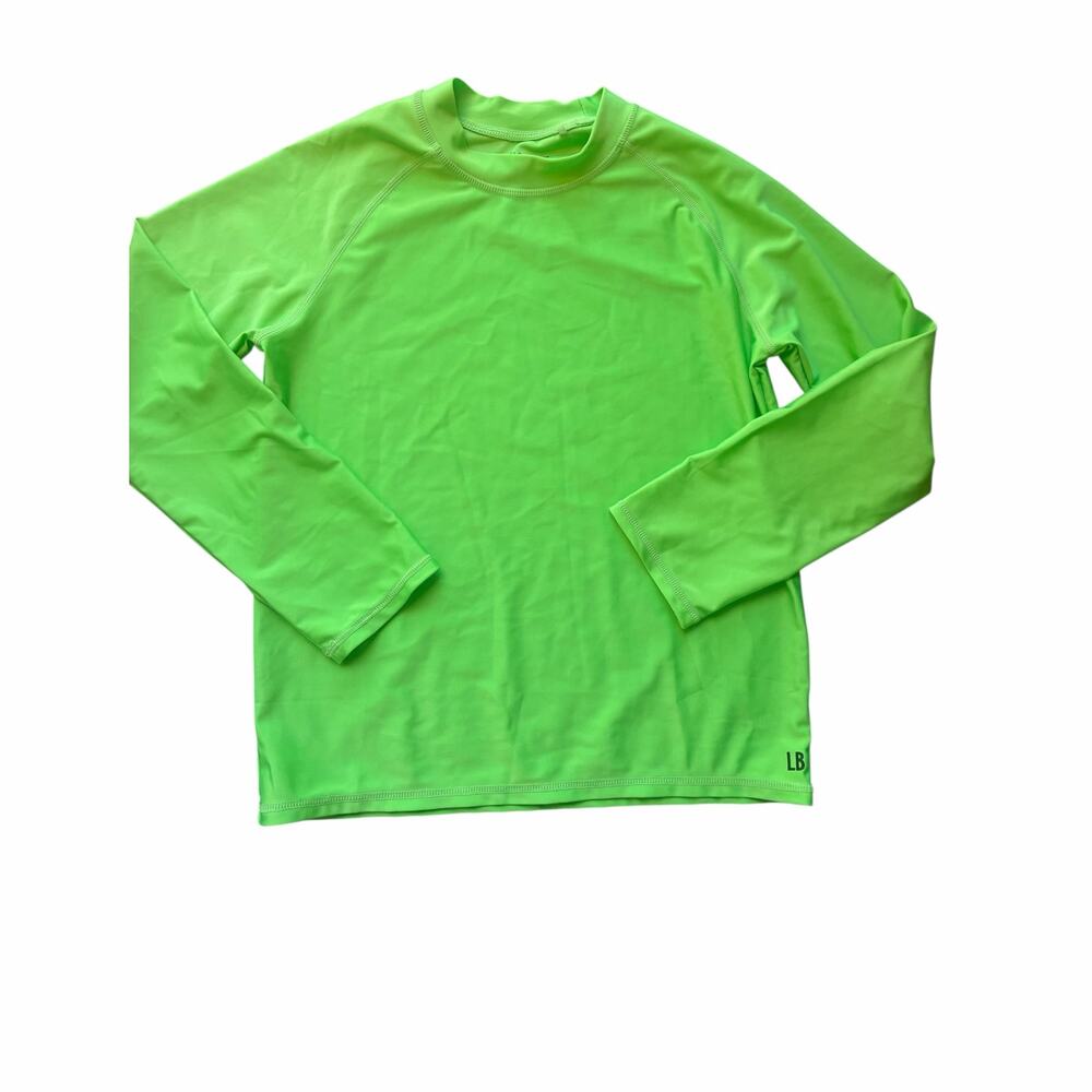 Little Bipsy Neon Lime Green Swim Shirt (10)